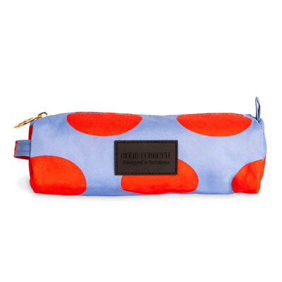 Estuche Organizador Modelo (Flamenco Azúl) De Poliéster