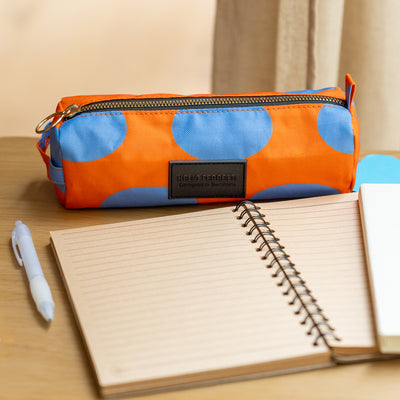 Estuche Organizador Modelo (Cielo Naranja) De Poliéster