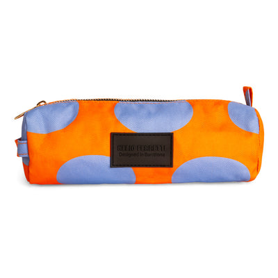 Estuche Organizador Modelo (Cielo Naranja) De Poliéster