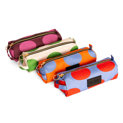 Estuche Organizador Color (Vino Rosado) De Poliéster