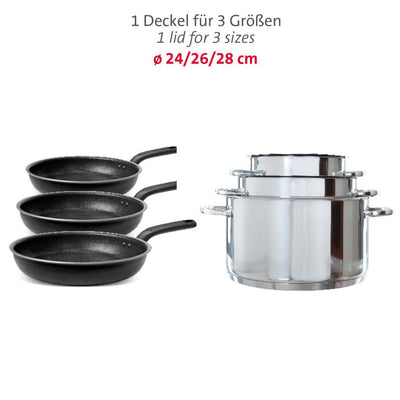 Tapa Universal Redonda De Vidrio