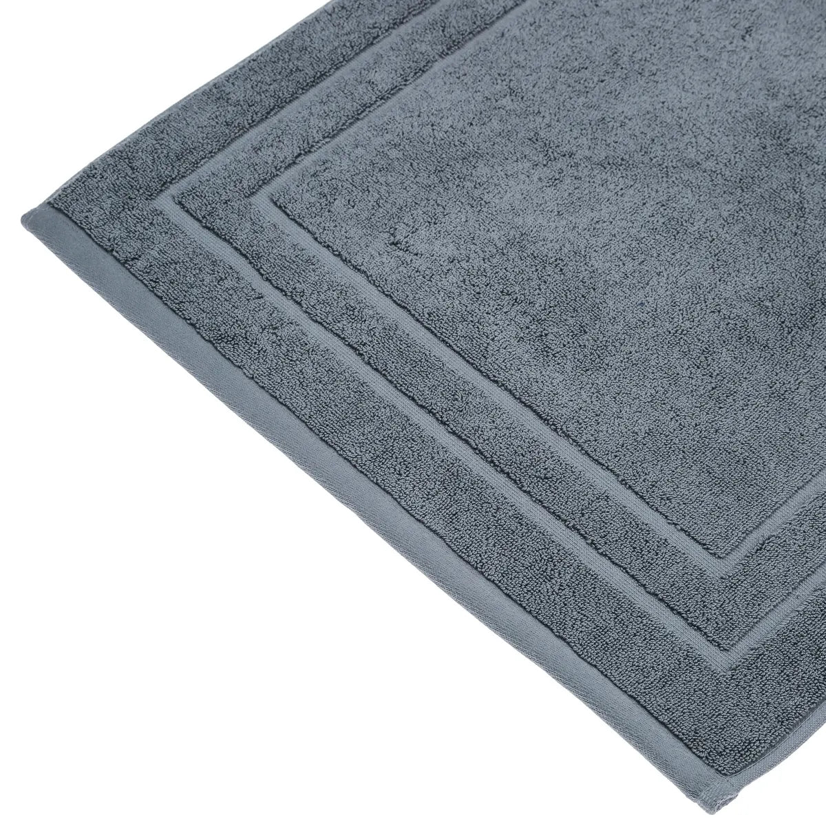 Piso Para Baño (Gris Oscuro) De Algodón