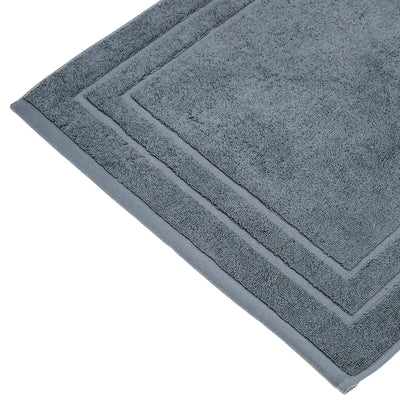 Piso Para Baño (Gris Oscuro) De Algodón