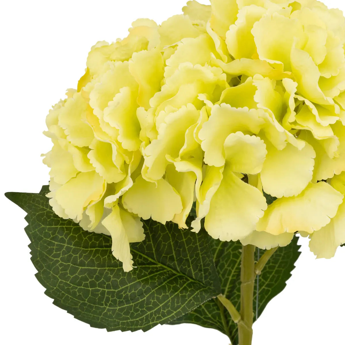 Arreglo Decorativo Hortensia (Verde) De Plástico