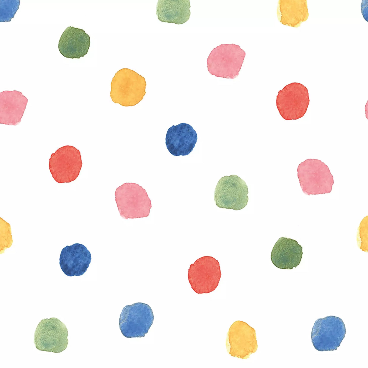 Set X 20 Servilletas (Puntos Colores) De Papel