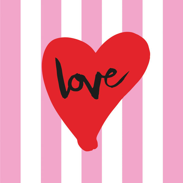 Set X 20 Servilletas (Love) De Papel