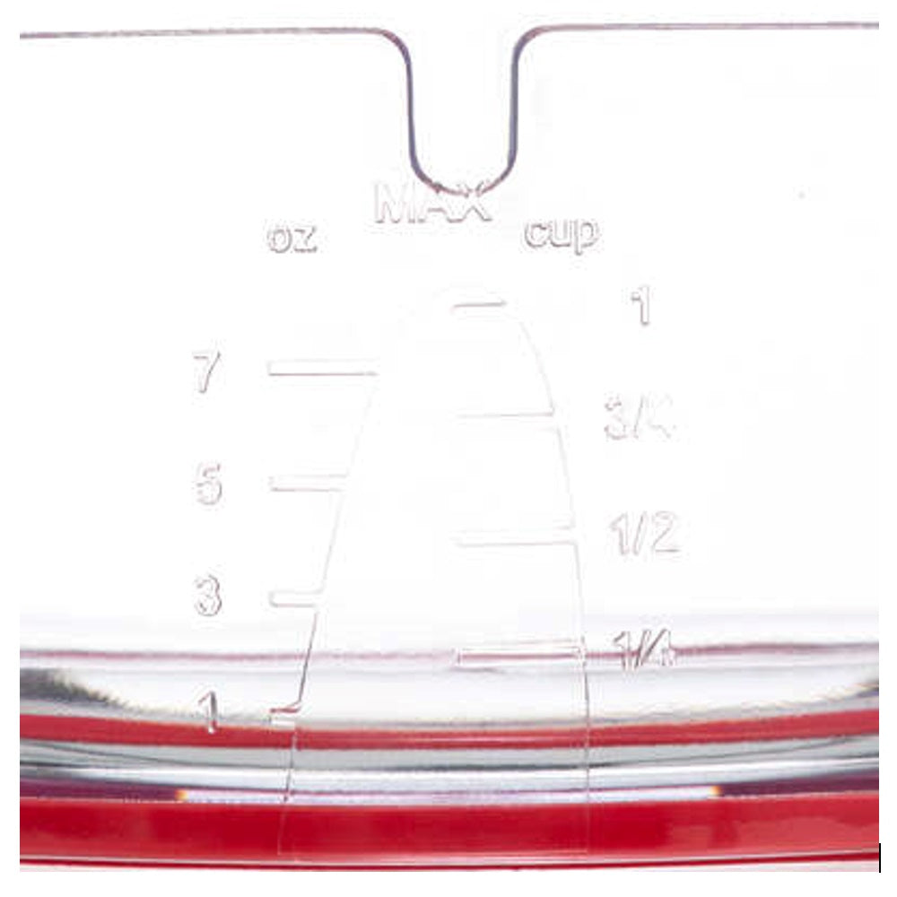 Exprimidor De Cítricos 2 En 1 (Rojo) De Acrílico