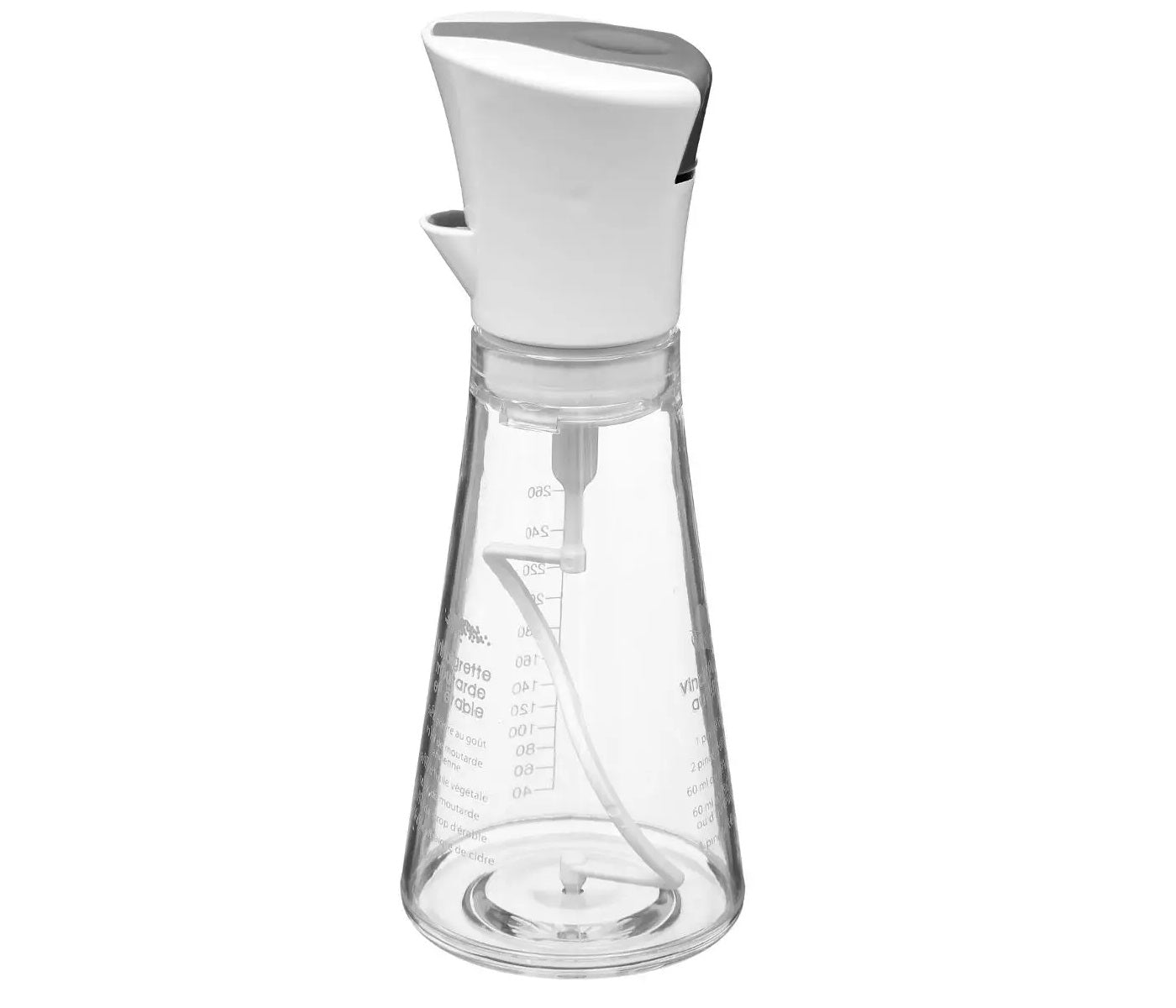 Botella Con Spray Para Vinagre (Transparente) 250 Ml De Plástico