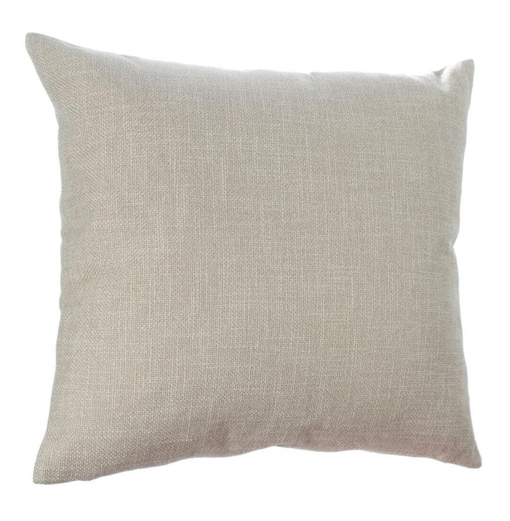 Cojín Decorativo (Beige) De Poliéster