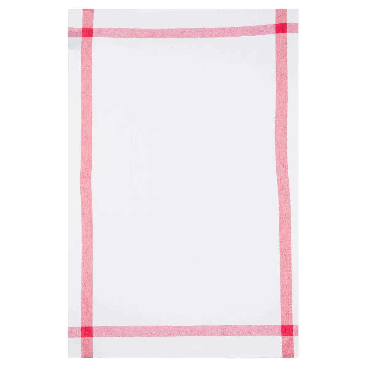 Set de 2 Secadores Con Diseños (Líneas Rojos) De Algodón