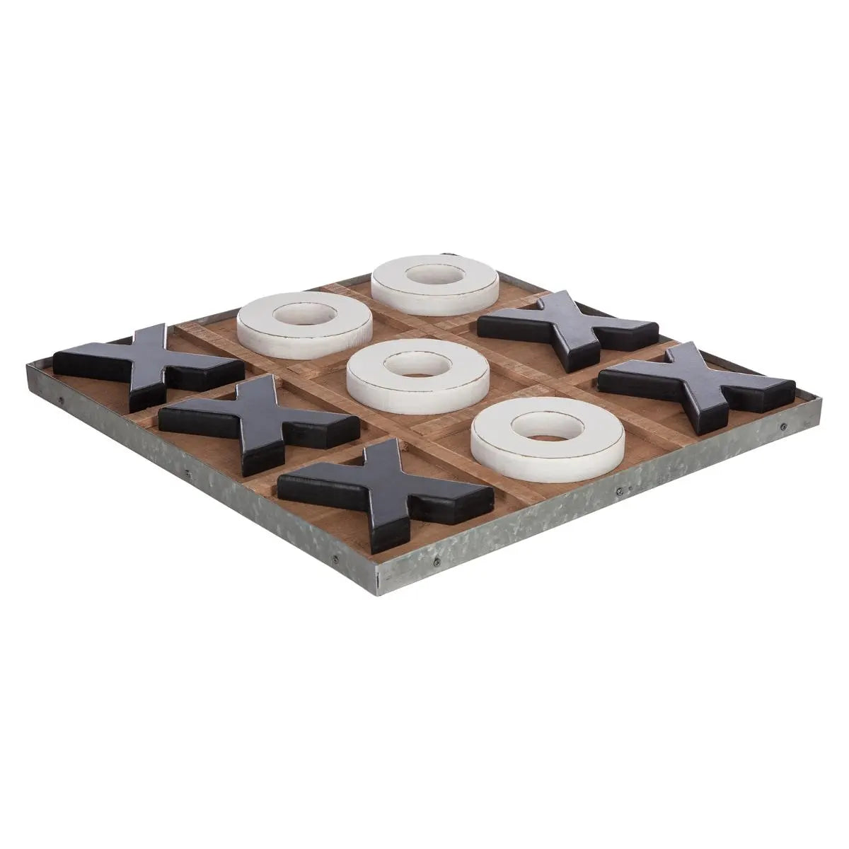 Juego De Mesa "Tres En Raya" De Madera