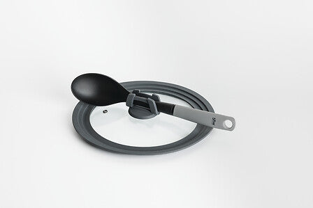 Tapa Universal 26/28/30 Cm (Negro) De Vidrio