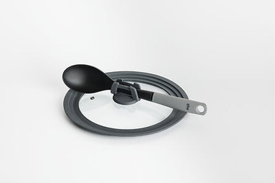Tapa Universal 26/28/30 Cm (Negro) De Vidrio