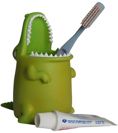 Organizador Para Cepillos De Dientes (Lagarto) De Plástico