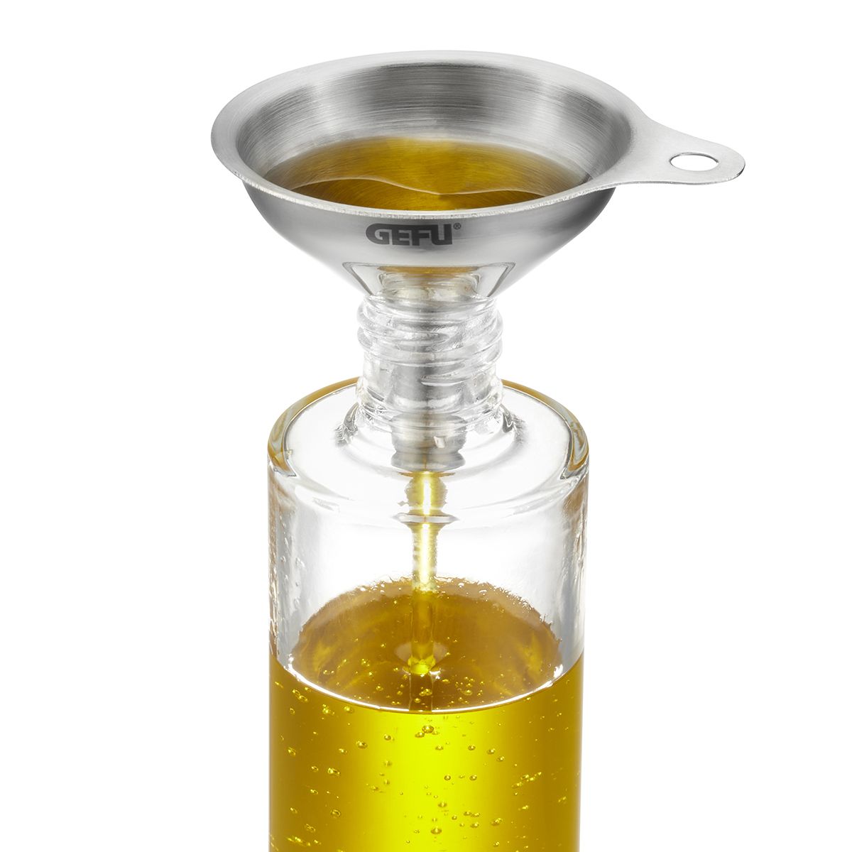 Set de 3 Mini Embudos De Acero