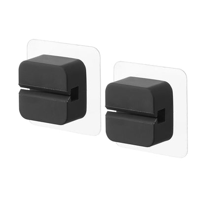 Clip Multiusos Con Ventosas (Negro) De Silicona
