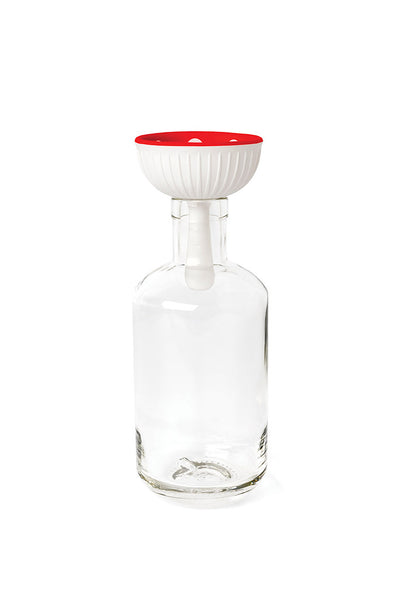 Embudo (Blanco/Rojo) De Silicona