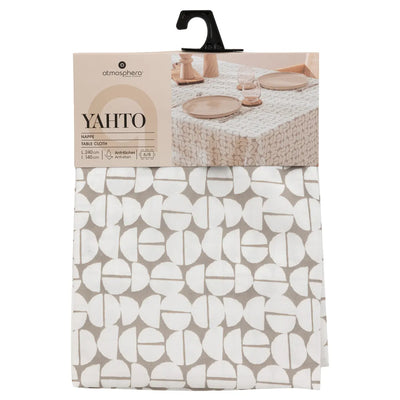 Mantel Para Mesa Rectangular (Beige) De Poliéster