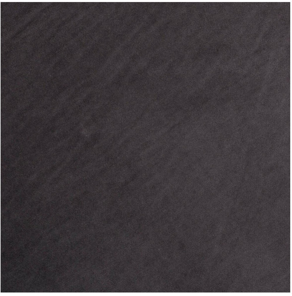 Banca Redonda De Terciopelo (Gris Oscuro) Estructura De Metal