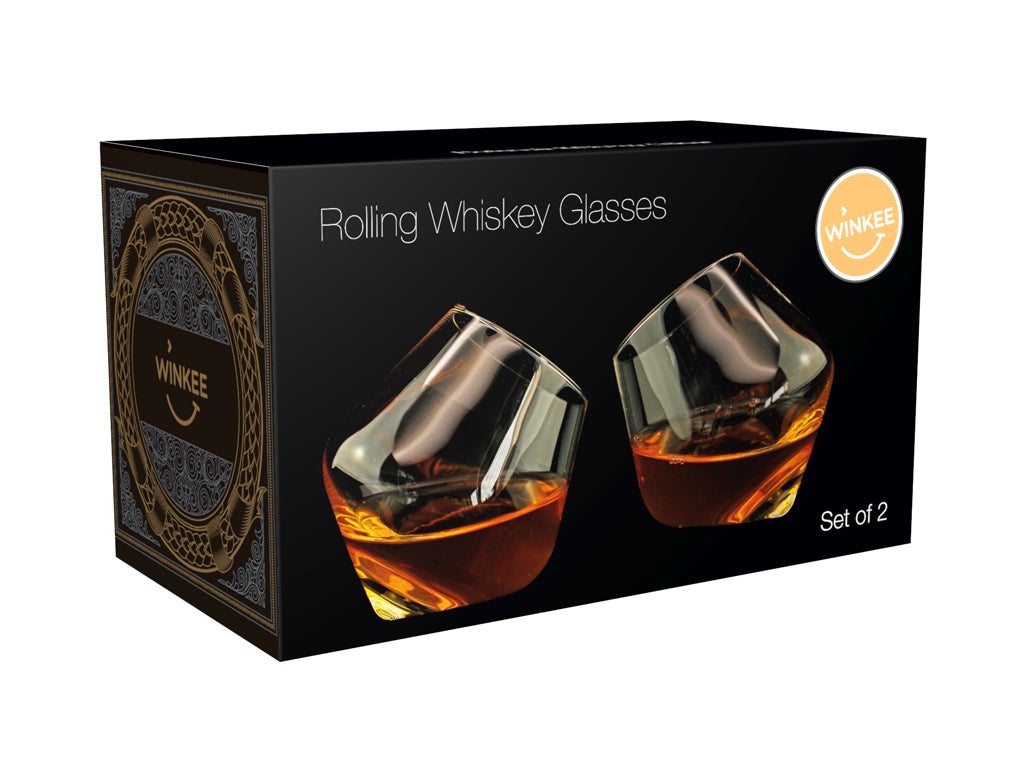 Set X 2 Copas De Whisky De Vidrio