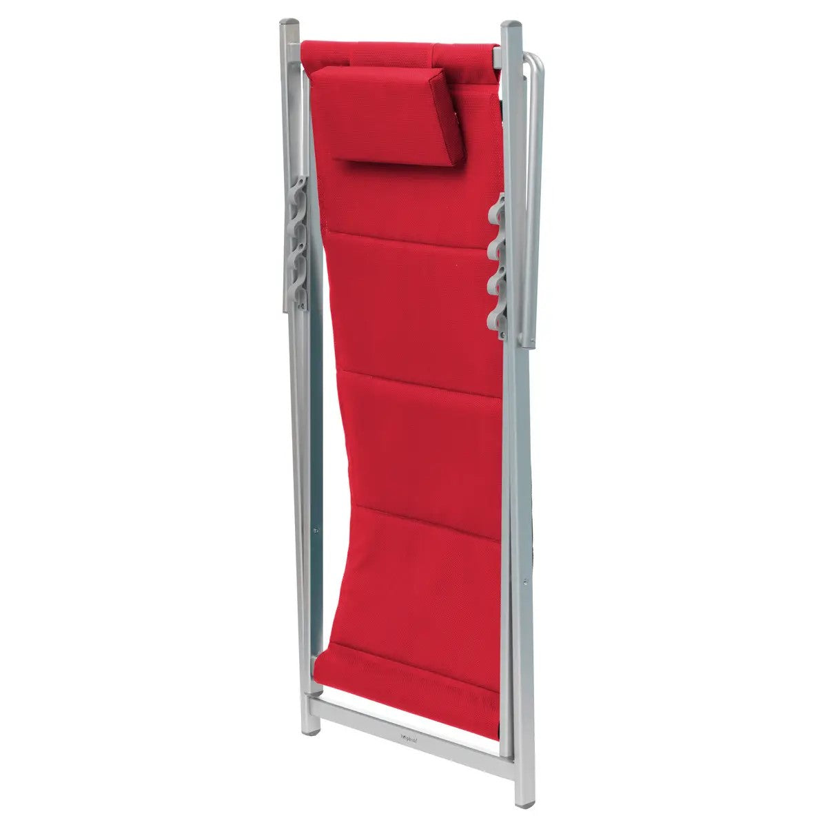 Poltrona Plegable Para Terraza (Rojo) De Metal