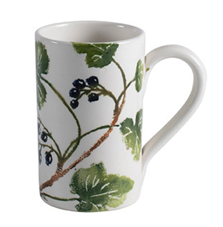 Mug Con Asas Con Diseño (Blackcurrant) De Cerámica