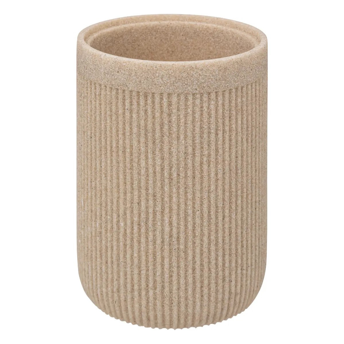 Cepillo Para Baño Beige De Poliresina