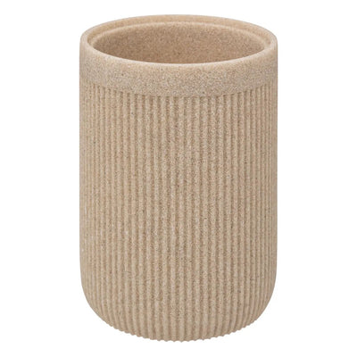 Cepillo Para Baño Beige De Poliresina