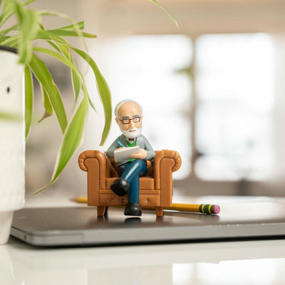 Pieza Decorativa Doctor Freud (Con Altavoz) De Plástico