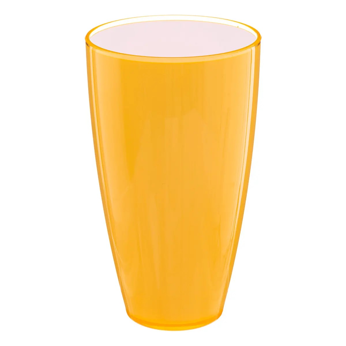 Vaso (Amarillo) 500 Ml De Acrílico