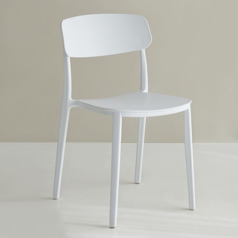 Silla De Comedor (Blanco) De Pvc