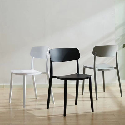 Silla De Comedor (Blanco) De Pvc