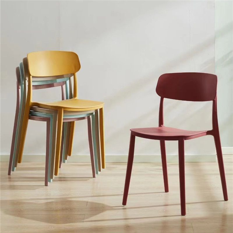 Silla De Comedor (Beige) De Pvc