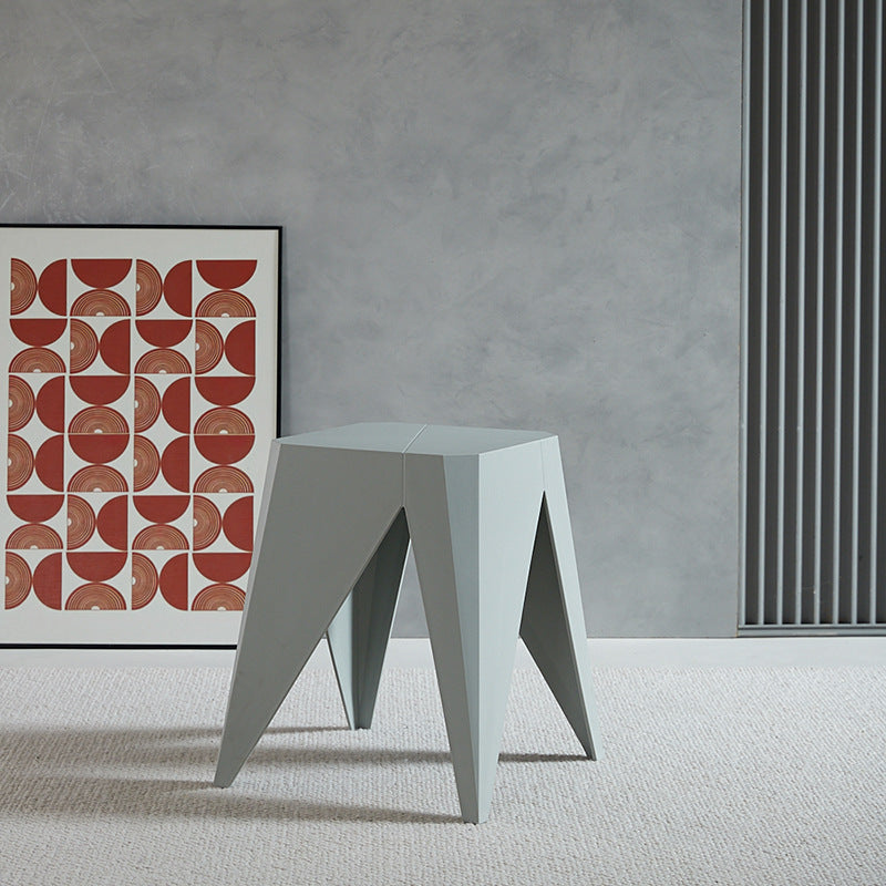 Banca Decorativa (Gris) De Pvc