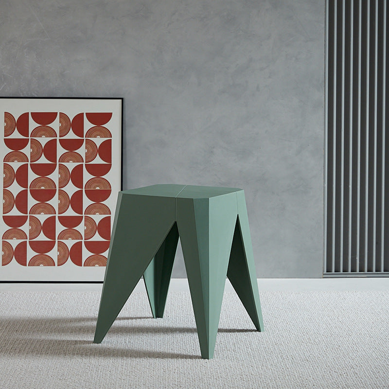 Banca Decorativa (Verde) De Pvc