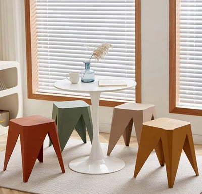 Banca Decorativa (Verde) De Pvc