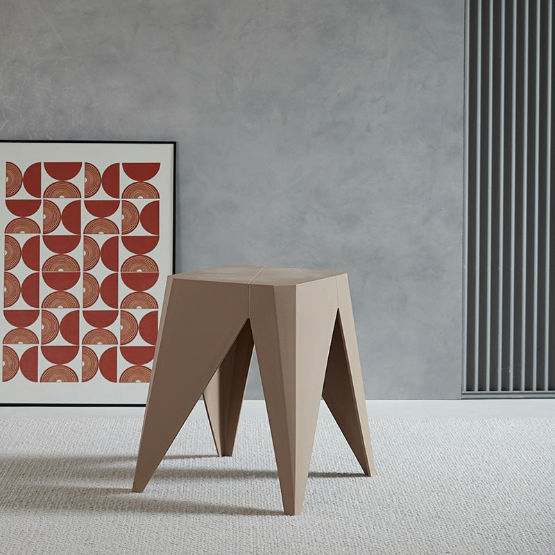 Banca Decorativa (Beige) De Pvc