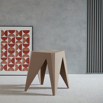 Banca Decorativa (Beige) De Pvc