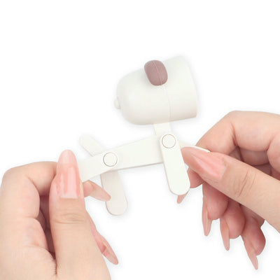 Mini Lámpara De Mesa Led (Modelo Perro) De Plástico