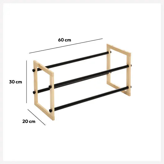 Zapatera Extendible De Madera