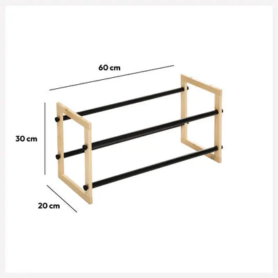 Zapatera Extendible De Madera