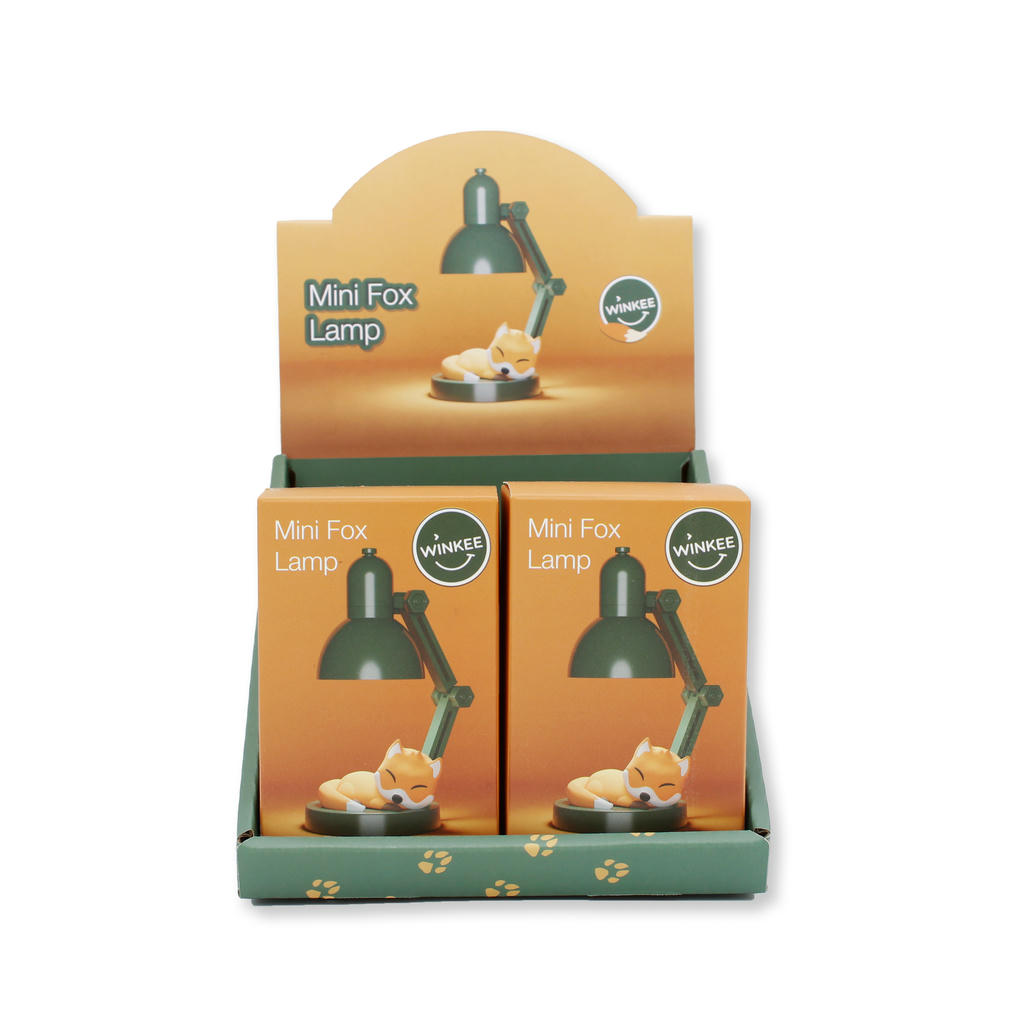 Mini Lámpara De Mesa (Fox) De Plástico