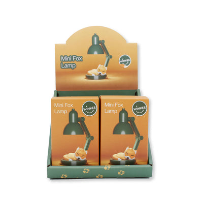 Mini Lámpara De Mesa (Fox) De Plástico