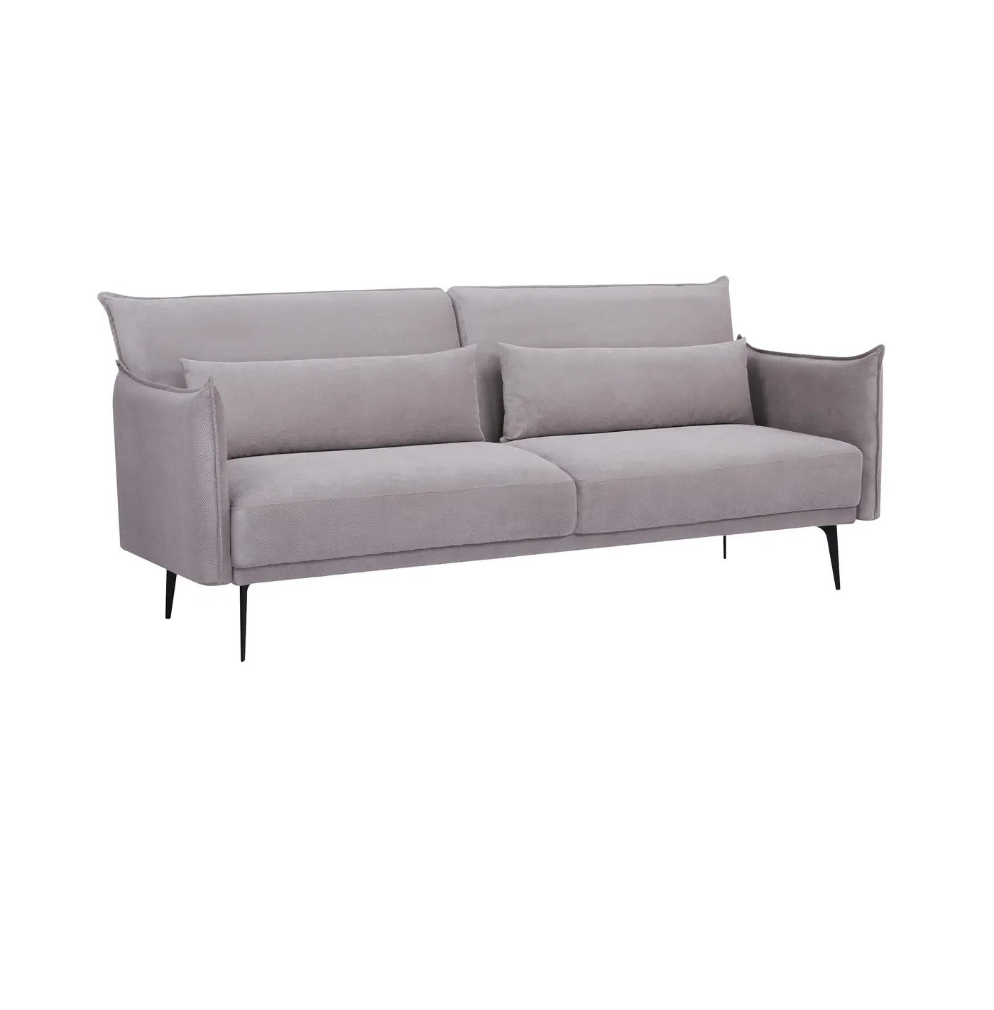 Sofá Cama 3Cps Tapiz (Gris Claro) Patas