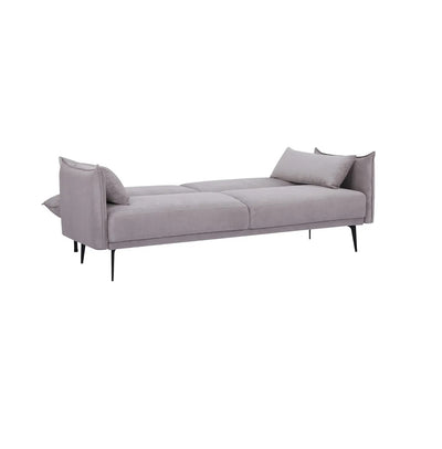 Sofá Cama 3Cps Tapiz (Gris Claro) Patas