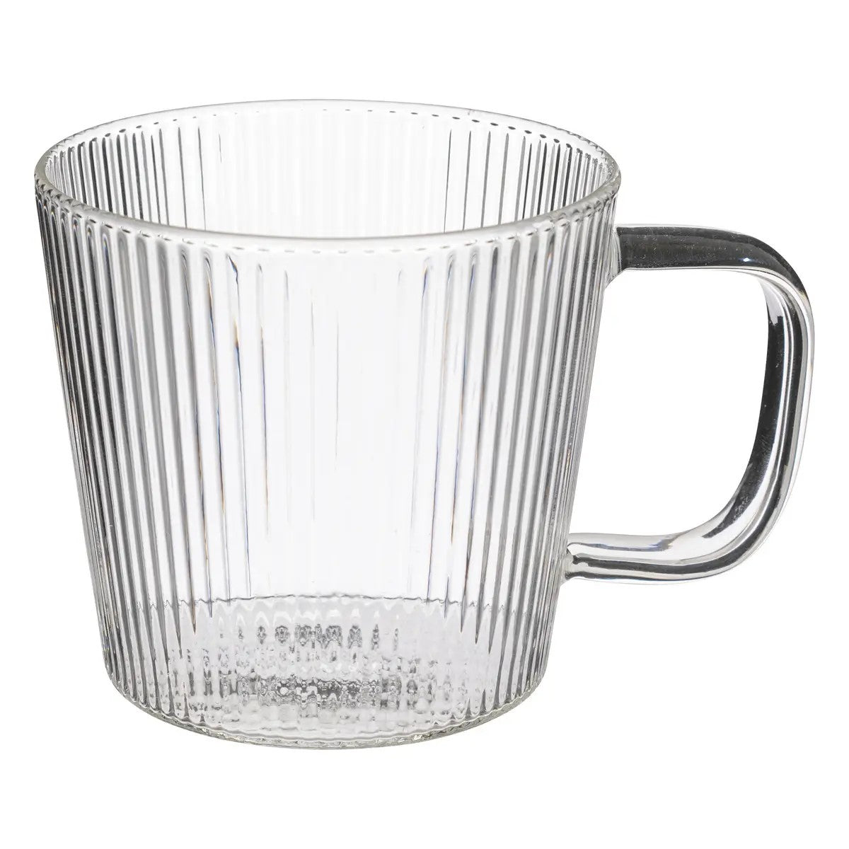 Taza Mug Transparente 300 Mlts De Vidrio