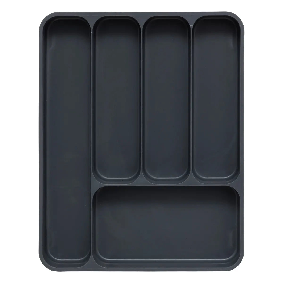 Organizador De Utensilios Extensible (Gris) De Plástico