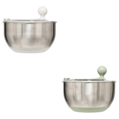 Escurridor De Ensalada (Colores) 4 Lt De Acero