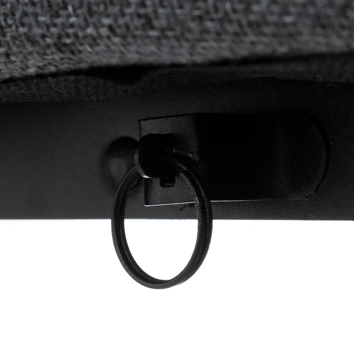 Banca Taburete Plegable (Gris Oscuro) De Metal
