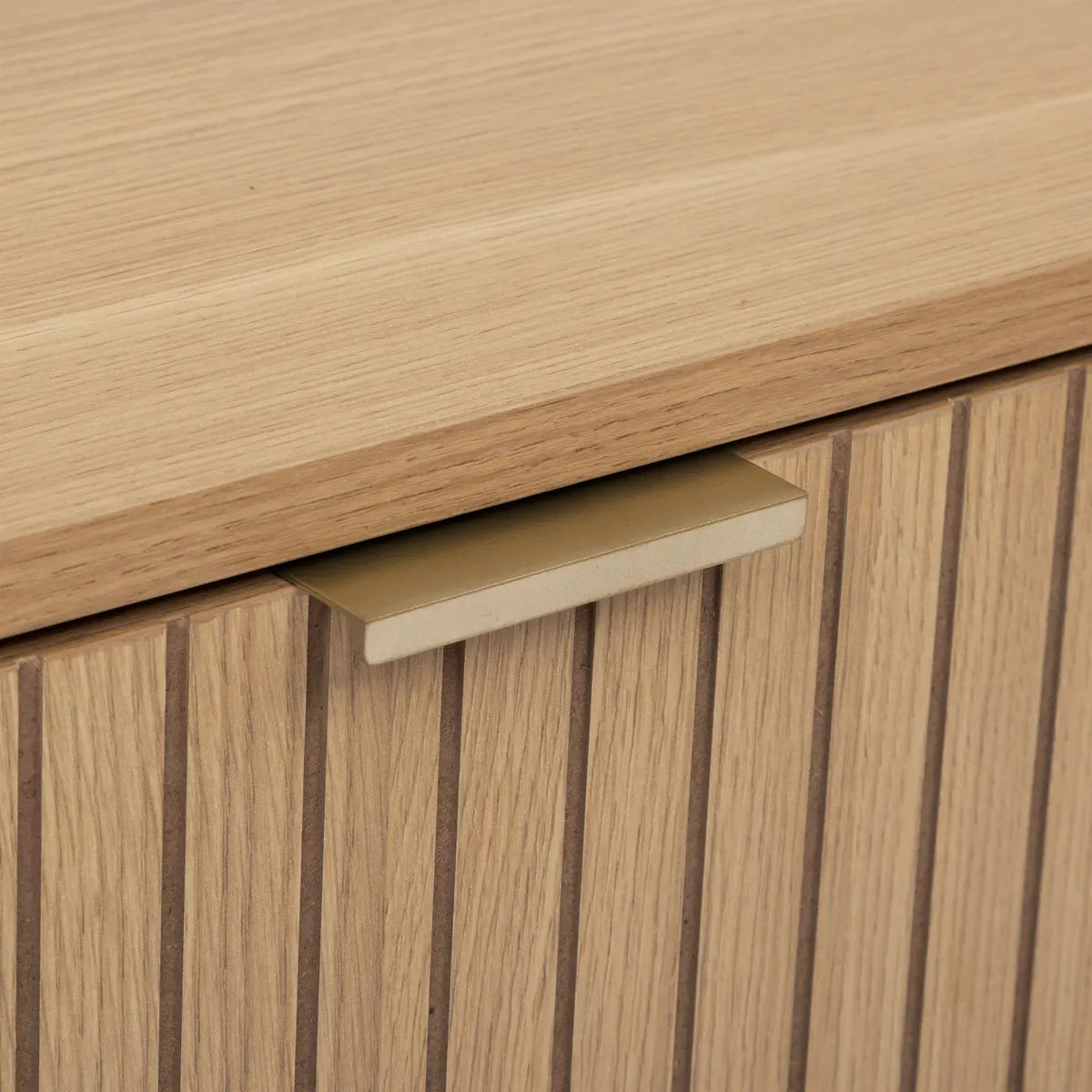 Mesa De Noche (Natural) Con 2 Cajones Estructura De Madera